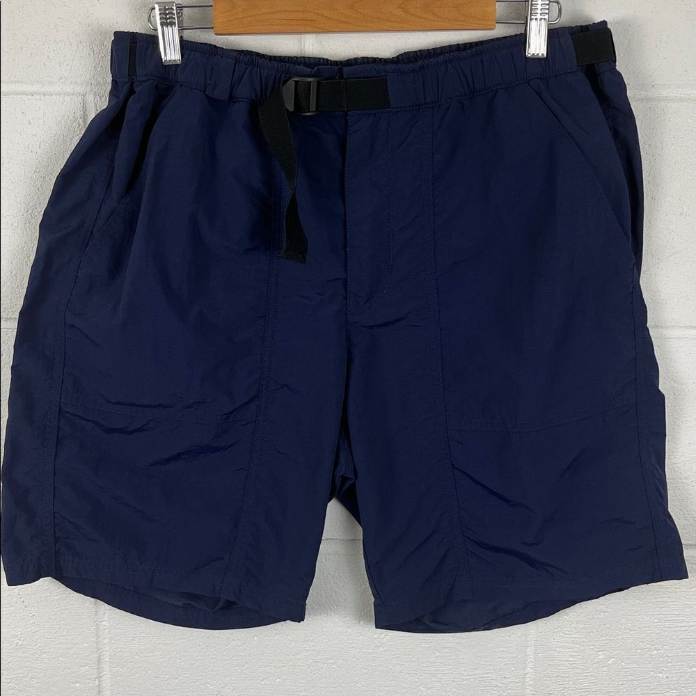 Carbon2Cobalt men’s navy nylon belted short outdoor camping hiking size L